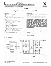 DataSheet X9315 pdf